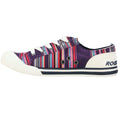 Multicoloured - Lifestyle - Rocket Dog Womens-Ladies Jazzin Aloe Stripe Trainers