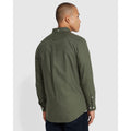 Green - Side - Farah Mens Brewer Slim Shirt