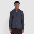 Pink - Front - Farah Mens Brewer Slim Shirt