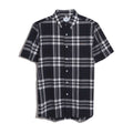 Navy - Front - Farah Mens Kele Bold Check Shirt