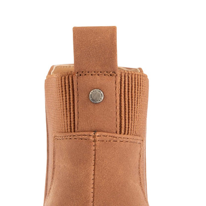 Cognac - Lifestyle - Only Womens-Ladies Barbara Block Heel Chelsea Boots