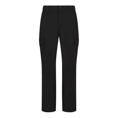 Black - Front - Armani Exchange Mens Cargo Trousers