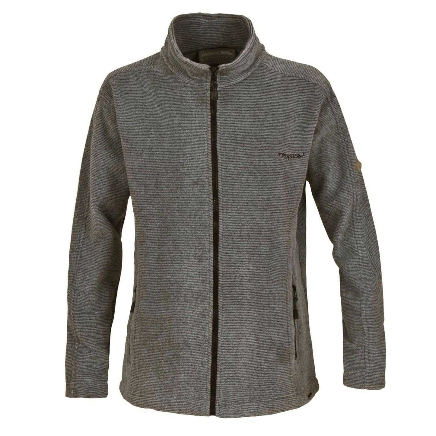 Brown - Front - Trespass Womens-Ladies Minx Full Zip Fleece Jacket