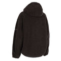 Black - Back - Trespass Womens-Ladies Burly Sherpa Fleece Jacket
