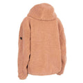 Pink - Back - Trespass Womens-Ladies Burly Sherpa Fleece Jacket