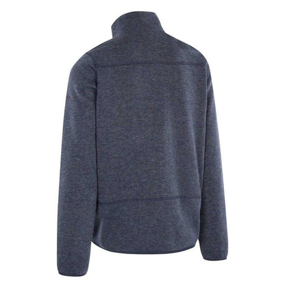 Navy - Back - Trespass Mens Farham Fleece Jacket