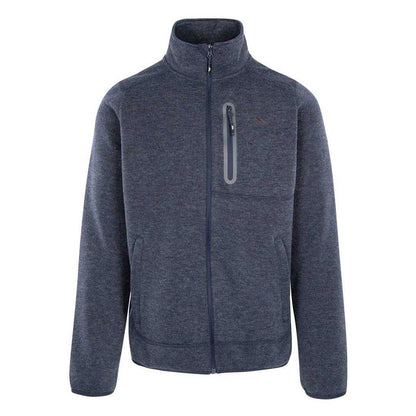 Navy - Front - Trespass Mens Farham Fleece Jacket