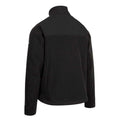 Black - Back - Trespass Mens Cowesby Fleece Jacket