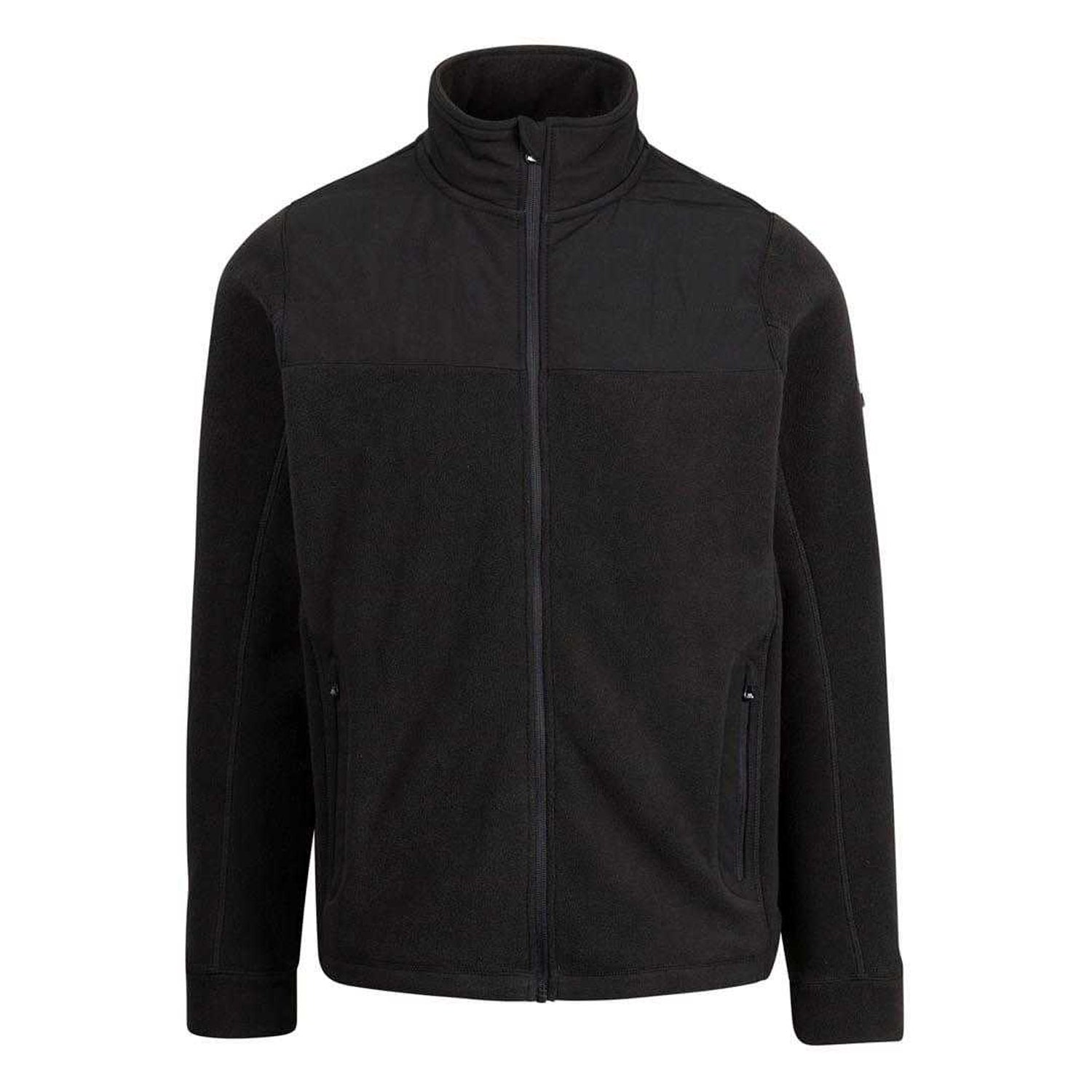 Black - Front - Trespass Mens Cowesby Fleece Jacket