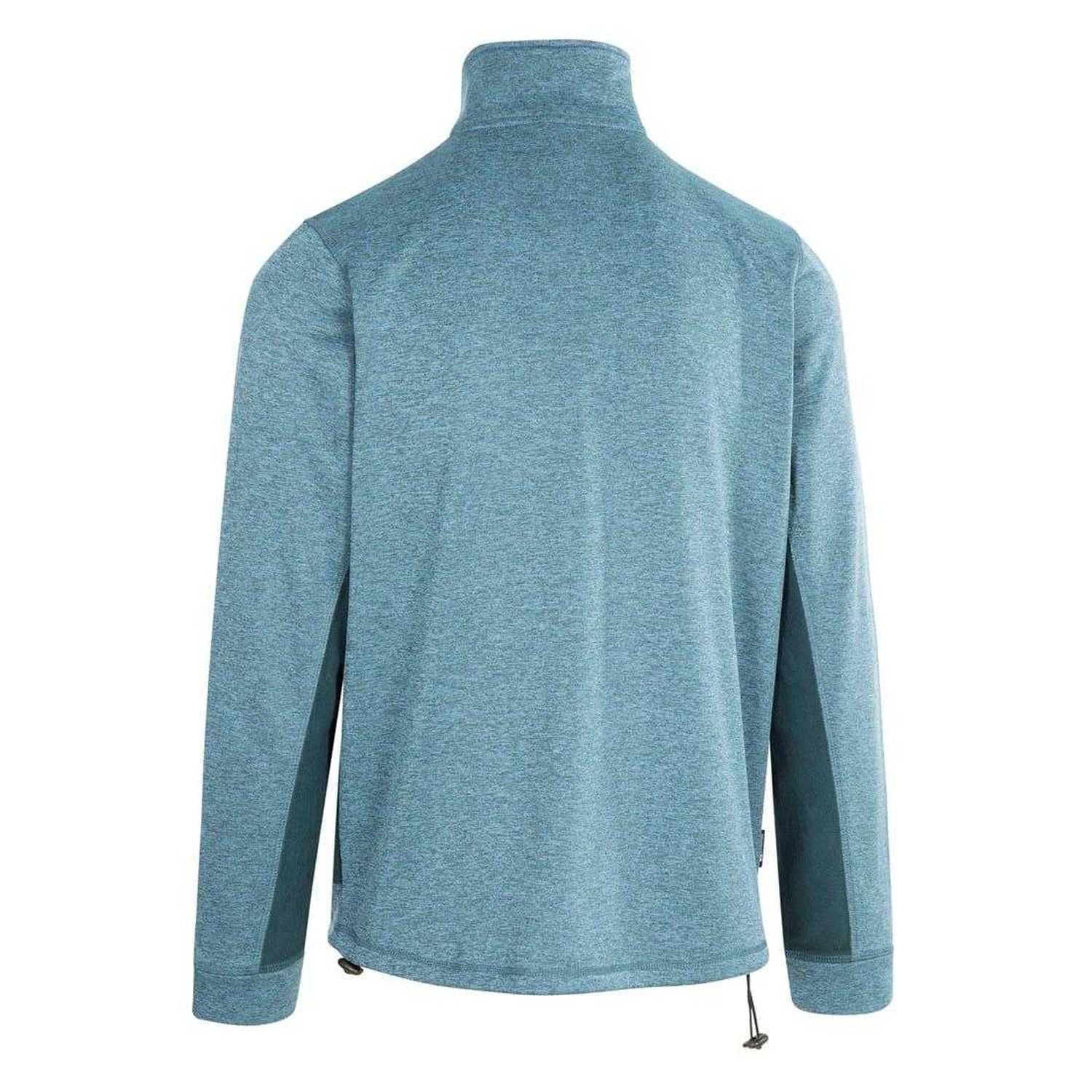 Blue - Back - Trespass Mens Radnage Full Zip Fleece Jacket