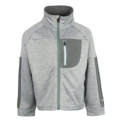 Green - Front - Trespass Childrens-Kids Immense Fleece Jacket