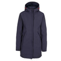 Navy - Front - Trespass Womens-Ladies Overcast Waterproof Jacket