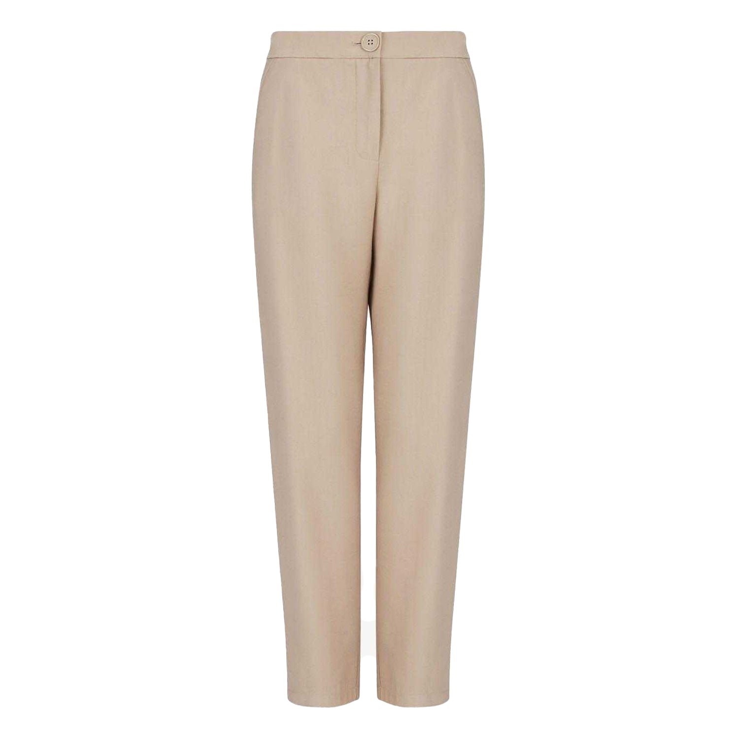 Sand - Front - Armani Exchange Womens-Ladies Trousers