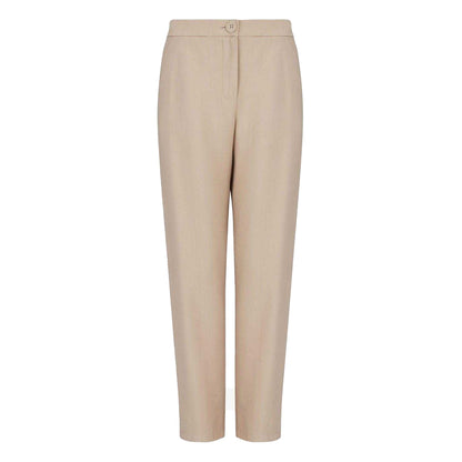 Sand - Front - Armani Exchange Womens-Ladies Trousers