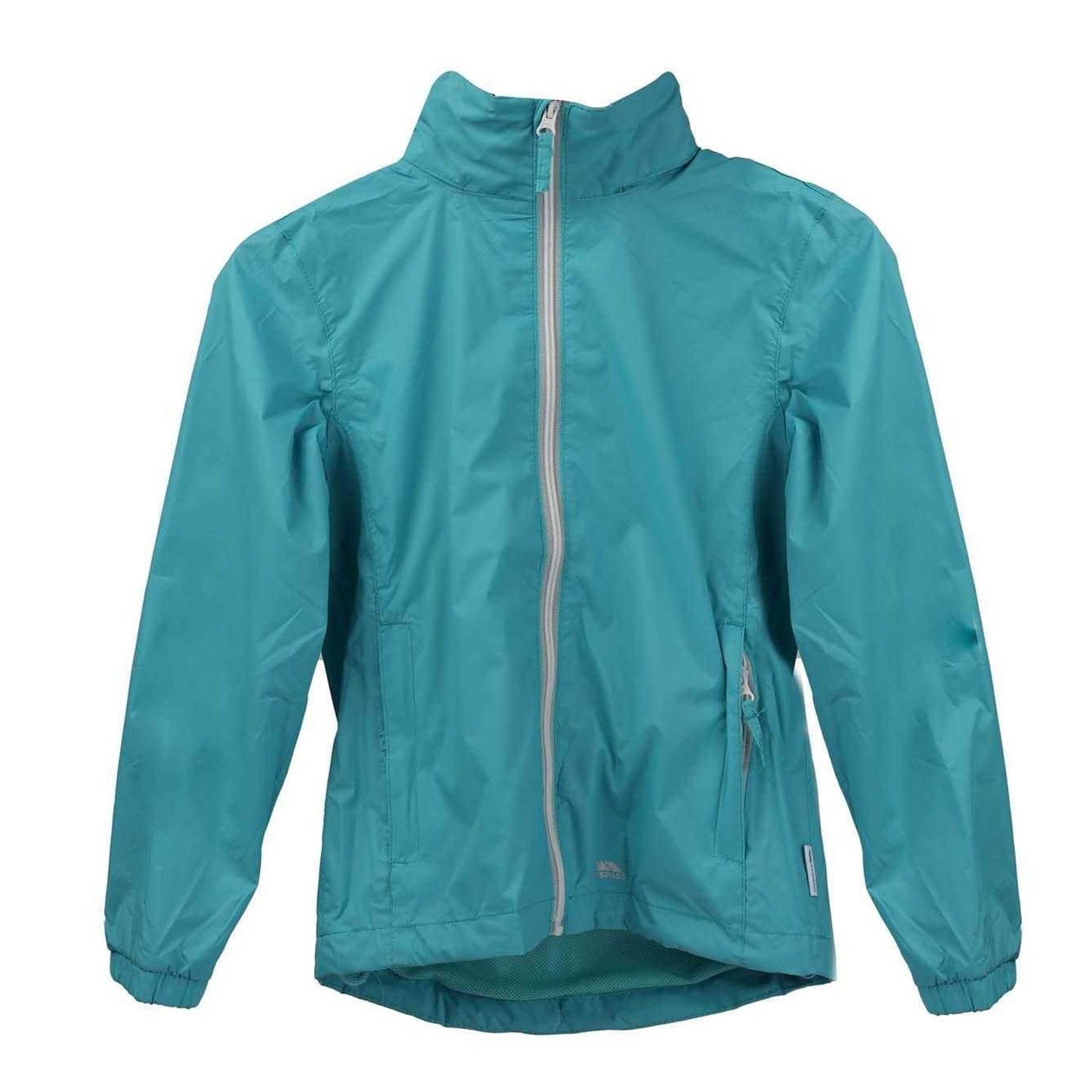Blue - Front - Trespass Childrens-Kids Sabrina Waterproof Jacket