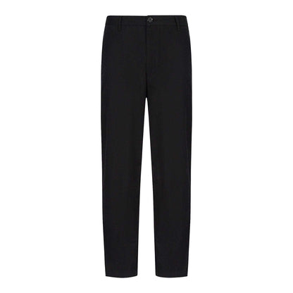 Black - Front - Armani Exchange Mens Ankle Length Trousers