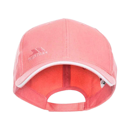 Pink - Side - Trespass Unisex Adult Carringan Baseball Cap