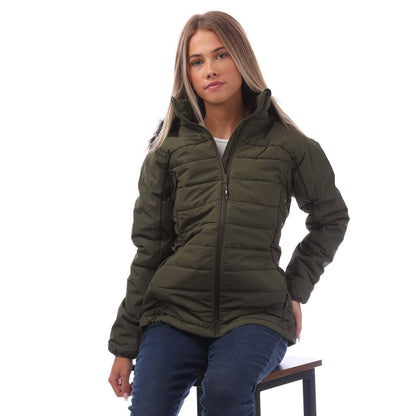 Dark Vine - Lifestyle - Trespass Womens-Ladies Translate Padded Jacket