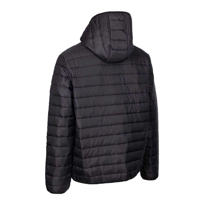 Black - Back - Trespass Mens Kelmarsh Padded Jacket