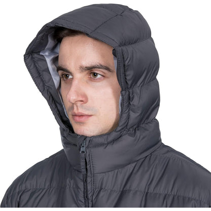 Carbon - Side - Trespass Mens Oskar Water Resistant Padded Jacket