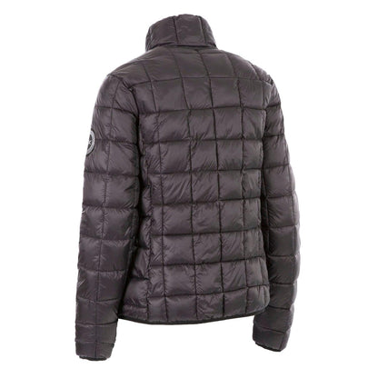 Black - Back - Trespass Womens-Ladies Melina DLX Padded Jacket