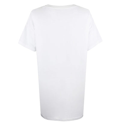 White - Back - Disney Womens-Ladies Mickey & Minnie Mouse T-Shirt Dress