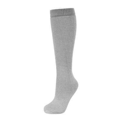 Grey - Front - Trespass Childrens-Kids Tubular Ski Socks