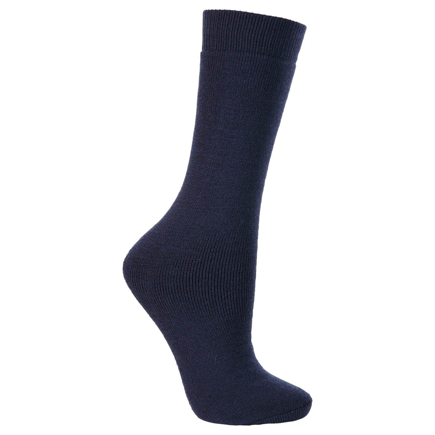 Navy - Back - Trespass Childrens-Kids Tubular Ski Socks