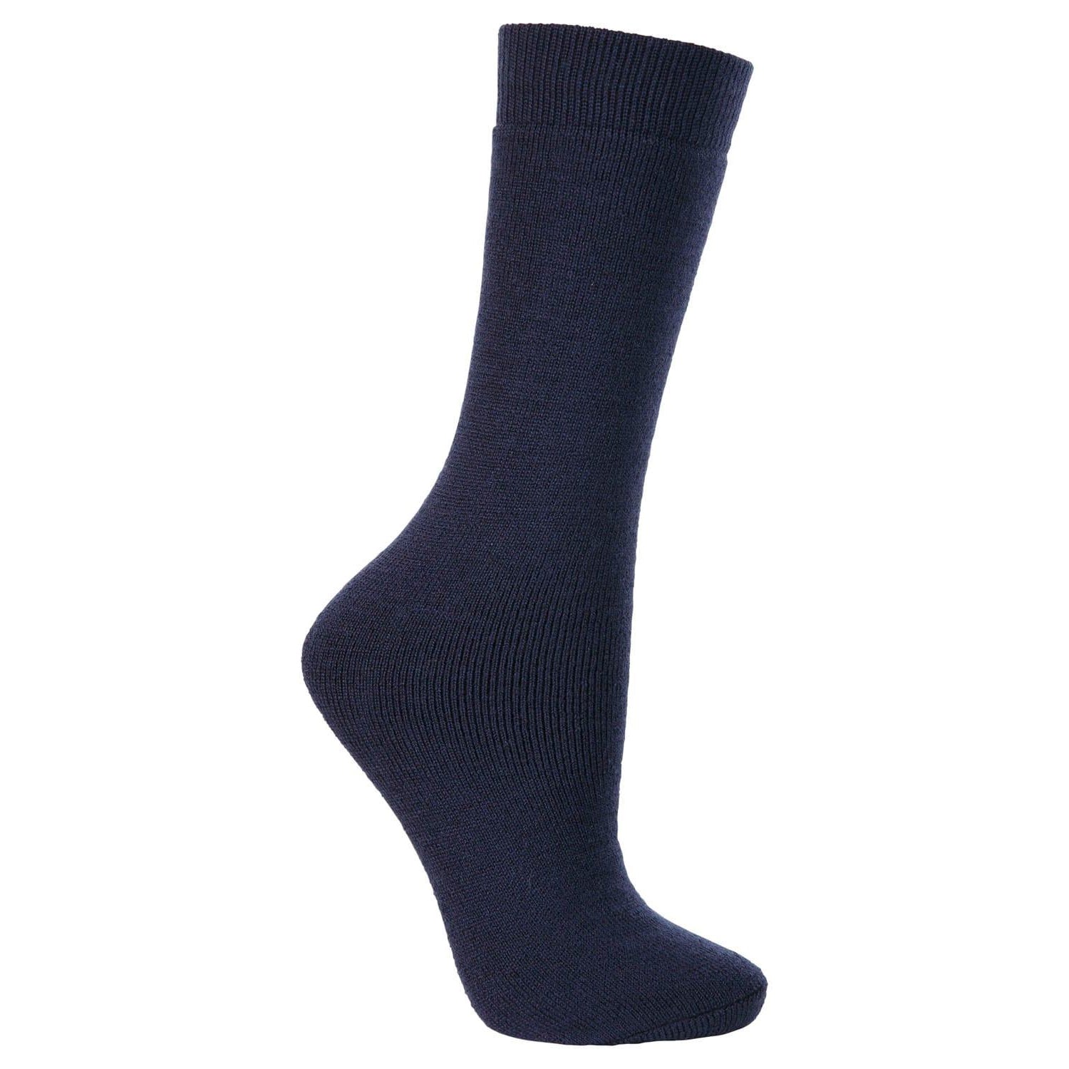 Navy - Back - Trespass Childrens-Kids Tubular Ski Socks