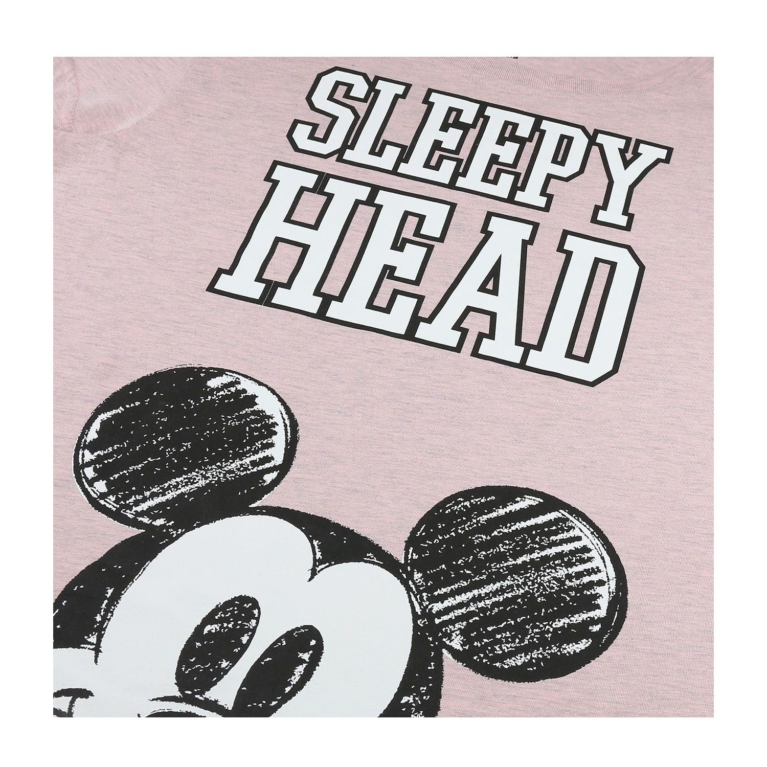 Multicoloured - Side - Mickey Mouse Womens-Ladies Long Pyjama Set