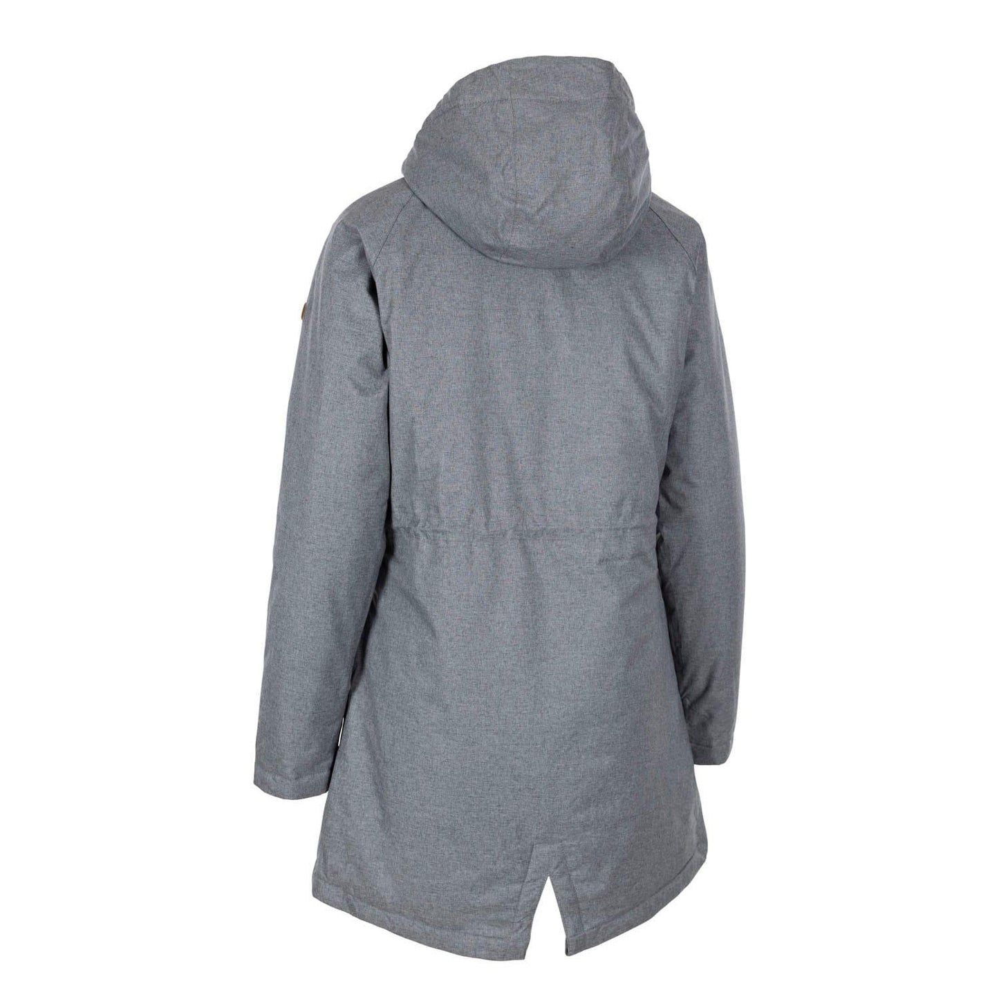 Grey - Back - Trespass Womens-Ladies Wintertime Waterproof Jacket