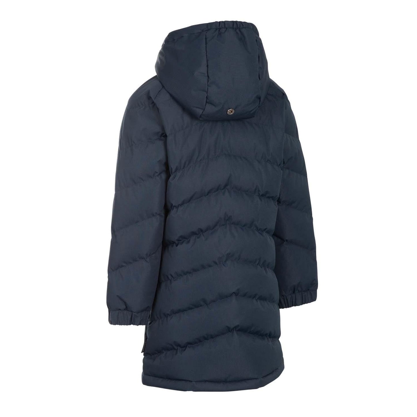 Navy - Back - Trespass Childrens-Kids Faymont Padded Jacket