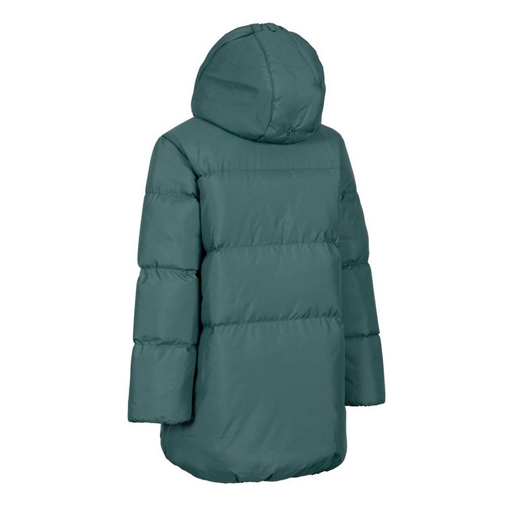 Spruce Green - Back - Trespass Childrens-Kids Ailie Padded Jacket