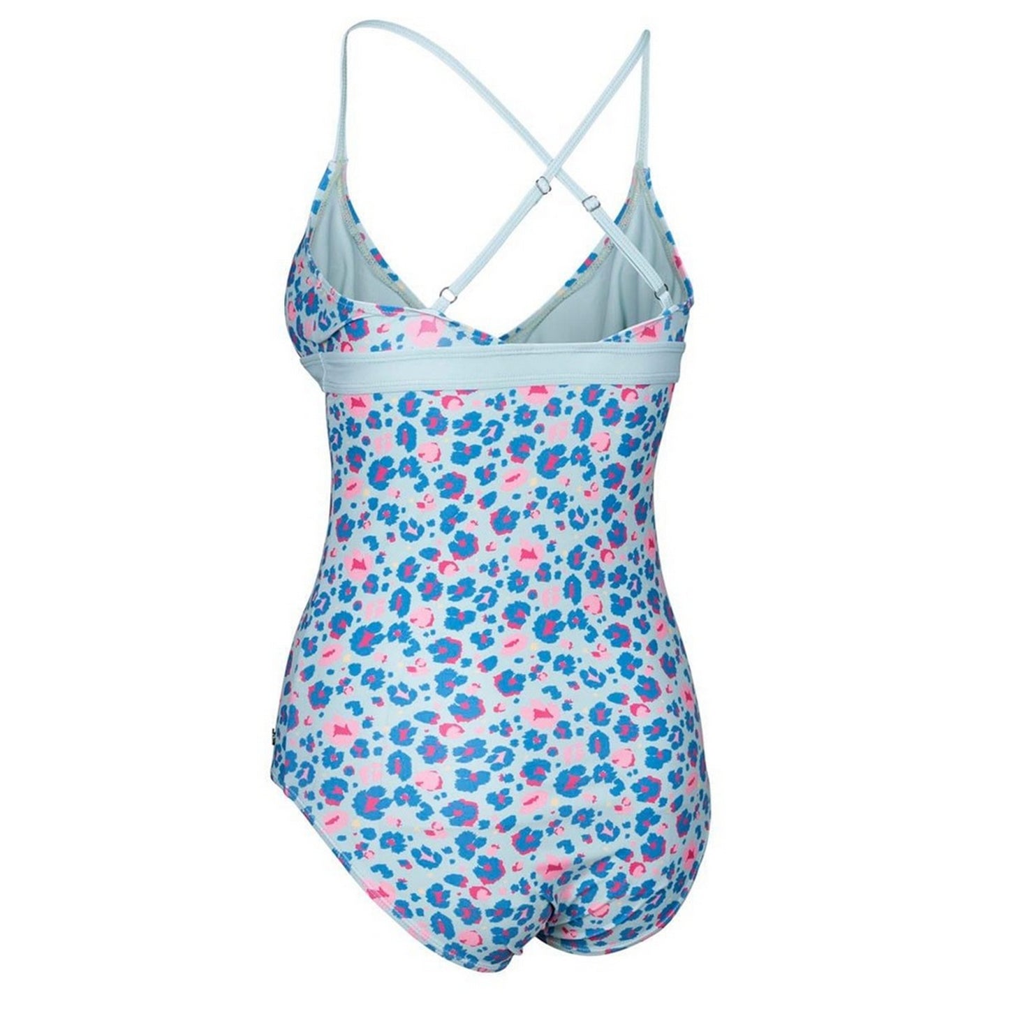 Green - Back - Trespass Womens-Ladies Mimi One Piece Swimsuit