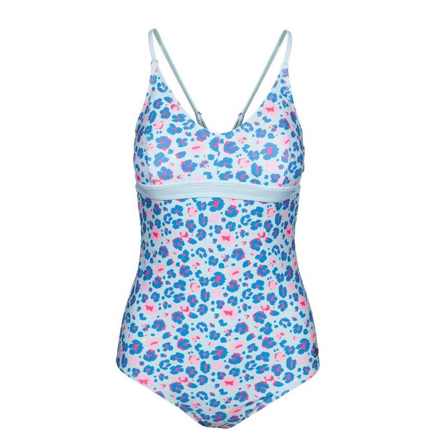 Green - Front - Trespass Womens-Ladies Mimi One Piece Swimsuit