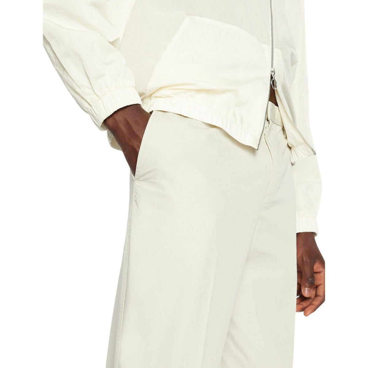White - Side - Armani Exchange Mens Narrow Trousers
