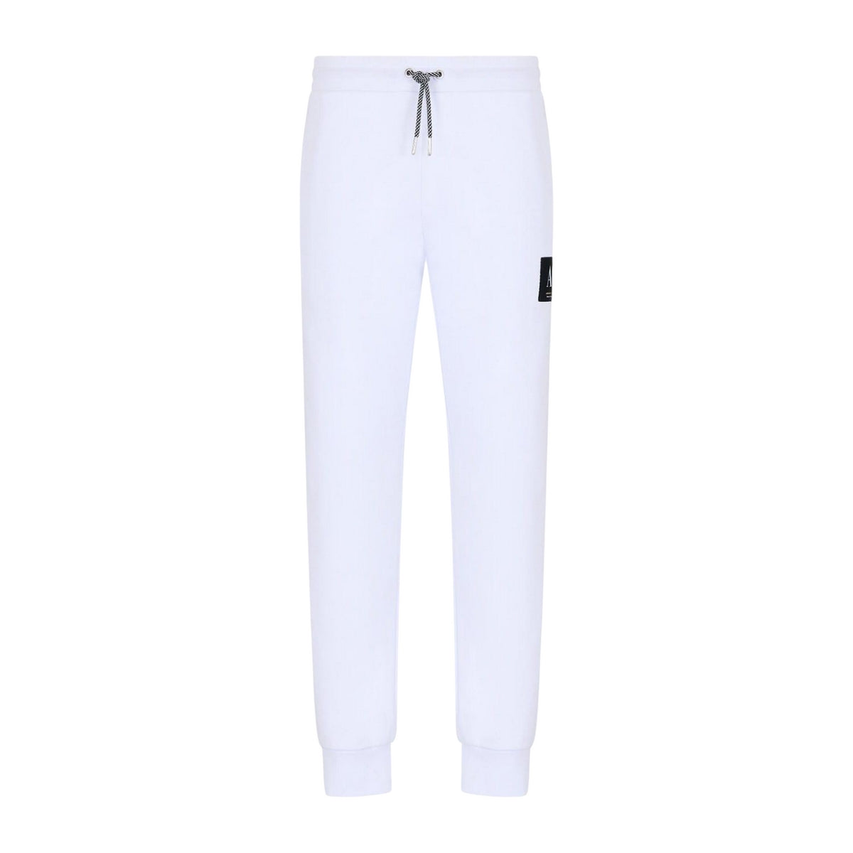 White - Front - Armani Exchange Mens Jogging Bottoms