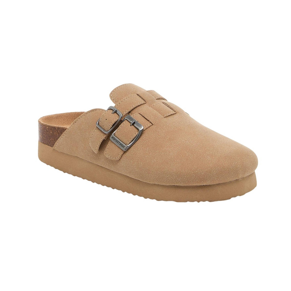 Taupe - Front - Rocket Dog Womens-Ladies Abel Plus Clogs