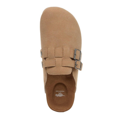 Taupe - Pack Shot - Rocket Dog Womens-Ladies Abel Plus Clogs