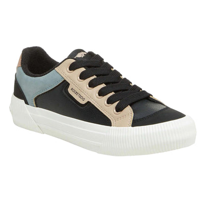 Black - Front - Rocket Dog Womens-Ladies Cheery Colour Block Trainers