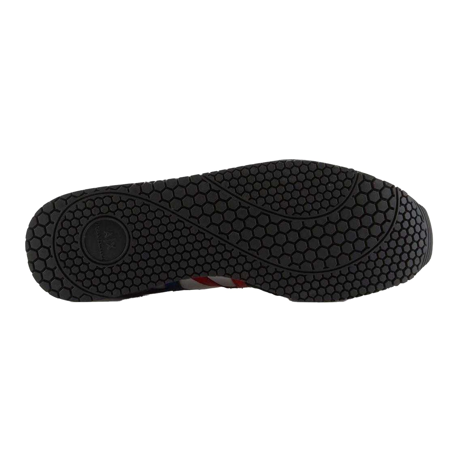 Navy-Red-Grey - Lifestyle - Armani Exchange Mens Trainers