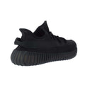 Black - Back - Yeezy Mens Boost 350 V2 Trainers