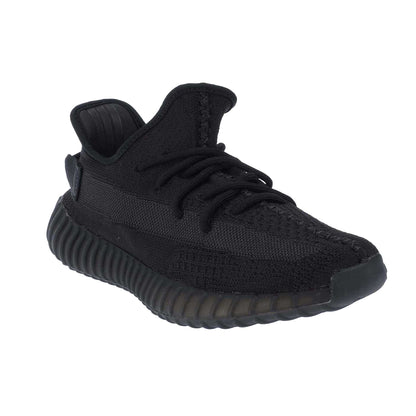 Black - Front - Yeezy Mens Boost 350 V2 Trainers