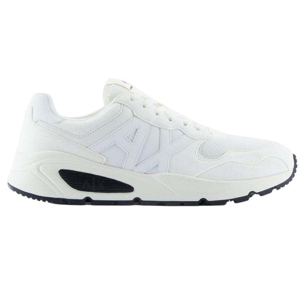 Off White - Side - Armani Exchange Mens Trainers