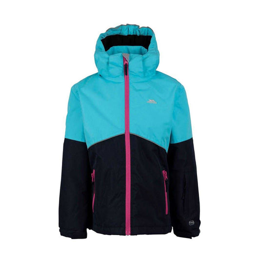 Blue - Front - Trespass Childrens-Kids Precision Ski Jacket