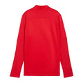 Red - Back - Puma Mens TeamFinal Quarter Zip Training Top