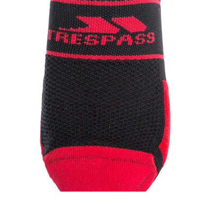 Black - Lifestyle - Trespass Womens-Ladies Frame Cycling Liner Socks