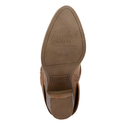 Tan - Pack Shot - Blowfish Malibu Womens-Ladies Carefree Knee-High Boots