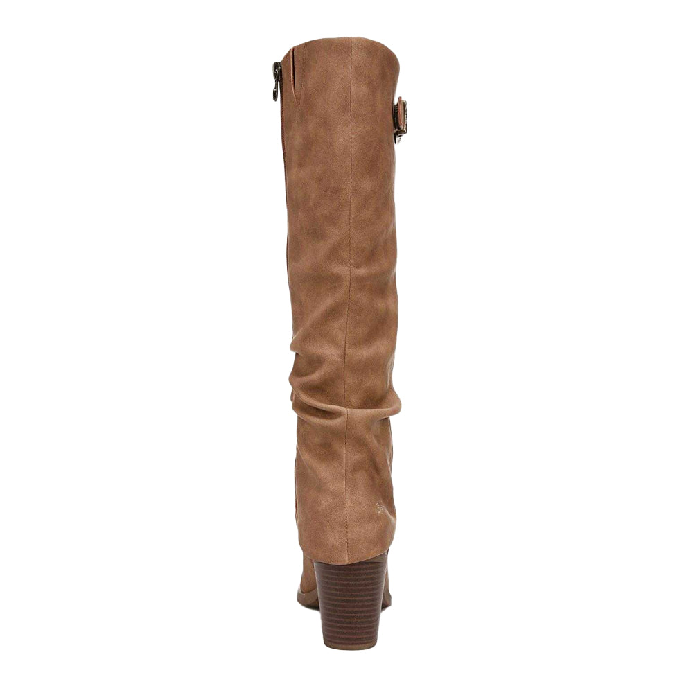 Tan - Back - Blowfish Malibu Womens-Ladies Carefree Knee-High Boots