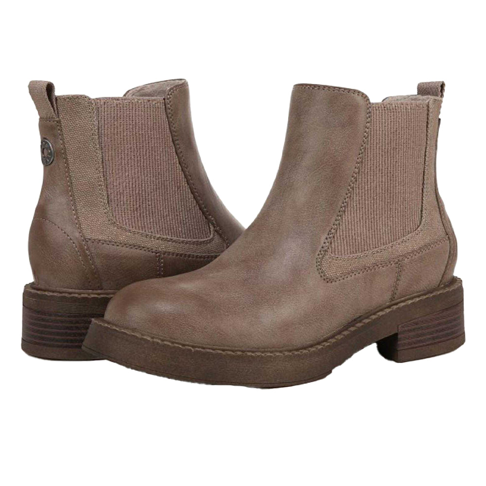 Mushroom - Close up - Blowfish Malibu Womens-Ladies Vera Chelsea Boots